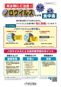 103ノロウイルス食中毒予防リーフレットのサムネイル